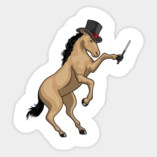 Horse Magician Magic wand Sticker